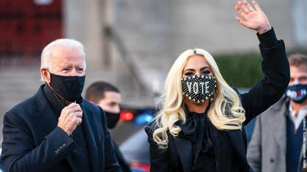 Lady Gaga's Biden Campaign Speech Reminds Us What's at Stake