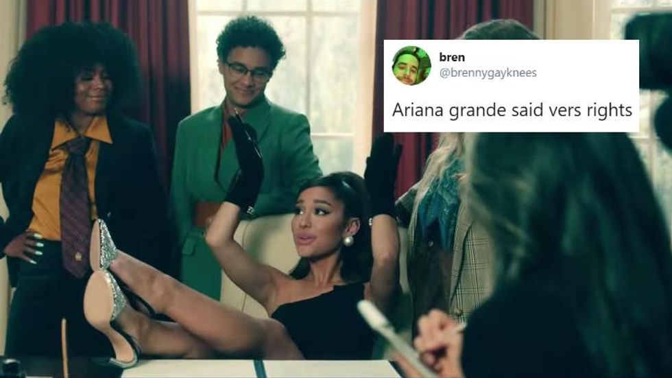 It's Official: Ariana Grande's 'Positions' Is a Vers Anthem