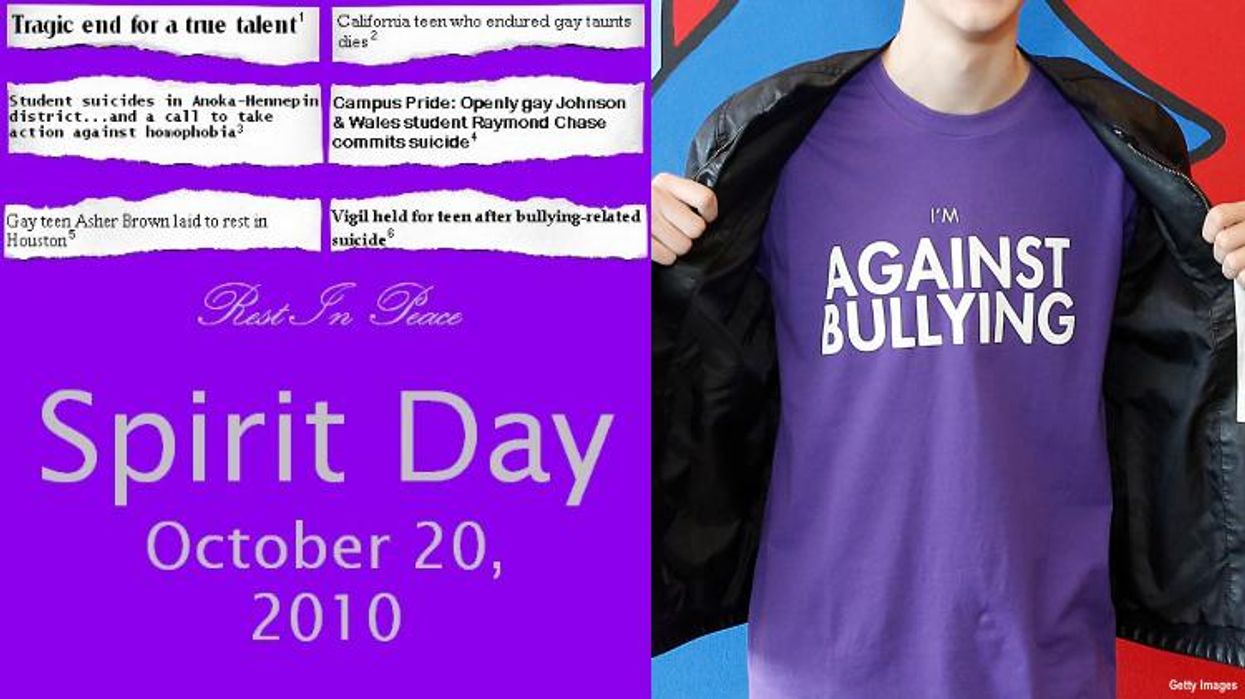Spirit Day Began With One High School Student's Tumblr Post
