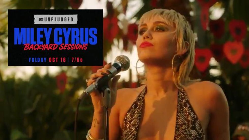 Miley Cyrus Returns to MTV Unplugged With ‘Backyard Sessions’
