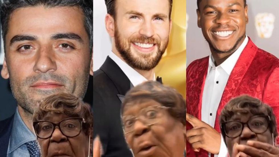This Grandma Rating Sexy Celeb Men on TikTok Is Our Fave Person EVER