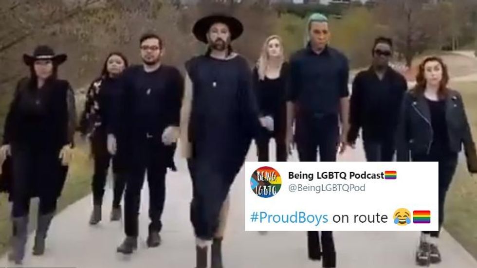 Gay Twitter Took Over the #ProudBoys Hashtag & It Was Epic