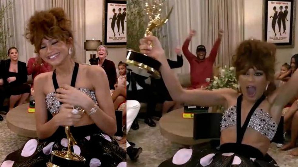 Zendaya S Epic Emmy Win Made History