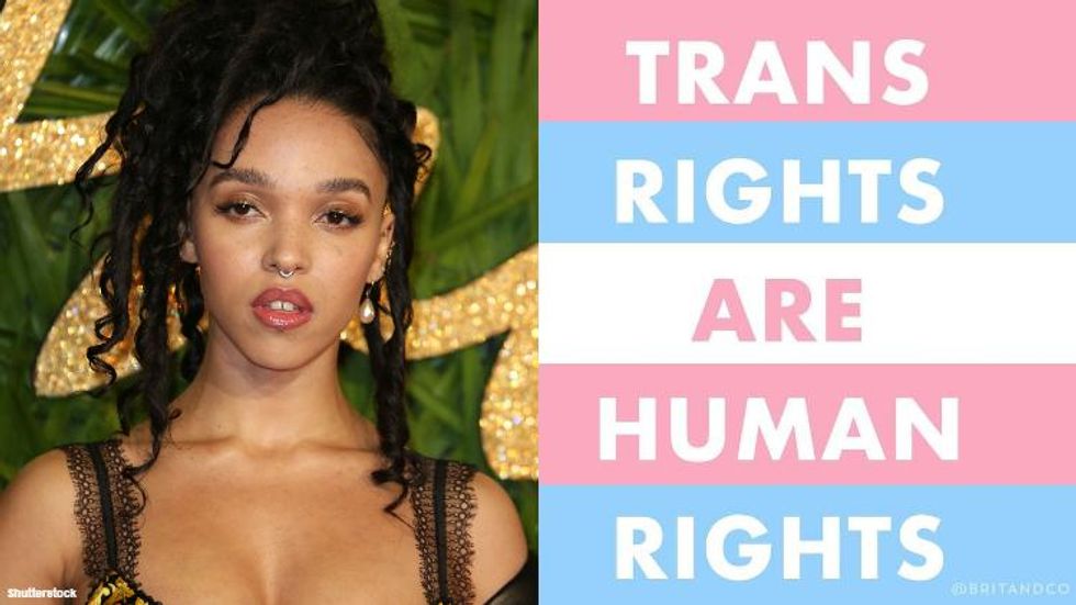 FKA Twigs Calls For 'TRANS RIGHTS NOW'