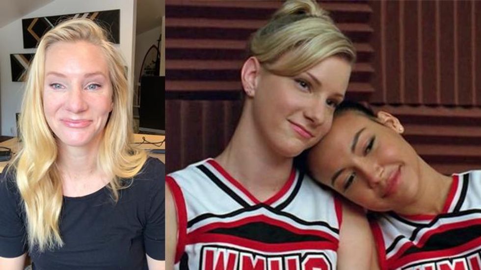 Heather Morris Honors Glee Romance With Naya Rivera in Emotional Video