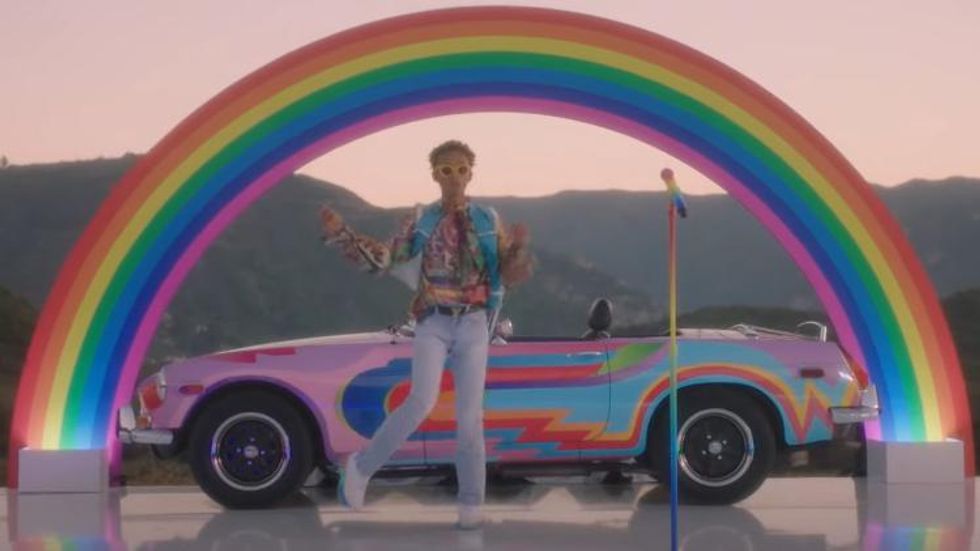 Let's Relive Jaden Smith's Rainbow-Filled 'Tonight Show' Performance