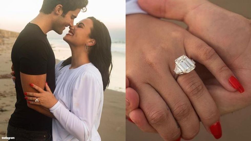 Demi Lovato Got Engaged & We're Not Crying, YOU Are
