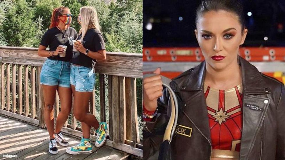 Wrestler Tegan Nox Comes Out As Gay & Introduces Her GF to the World