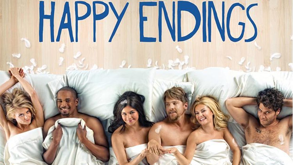 <p>Here's How To Watch the <em>Happy Endings</em> Pandemic-Themed Reunion Special</p>