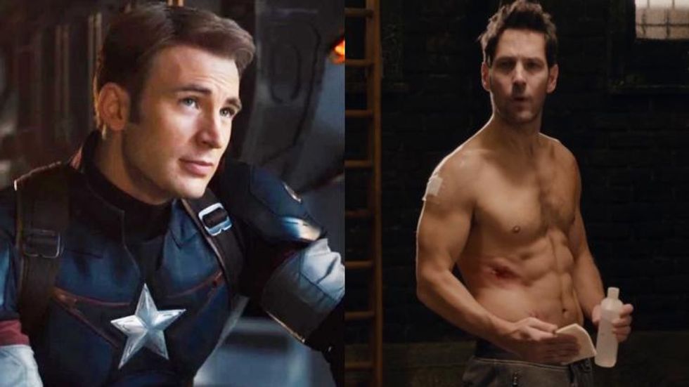 Chris Evans Asked Paul Rudd How Big He Is Down There