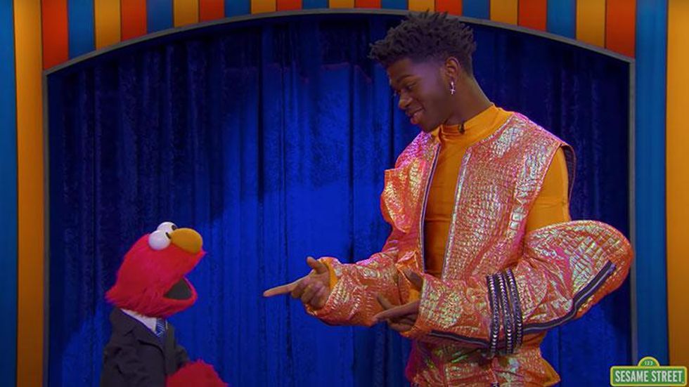 Lil Nas X's Duet With Elmo Is Our Queer Childhood Dream Come True
