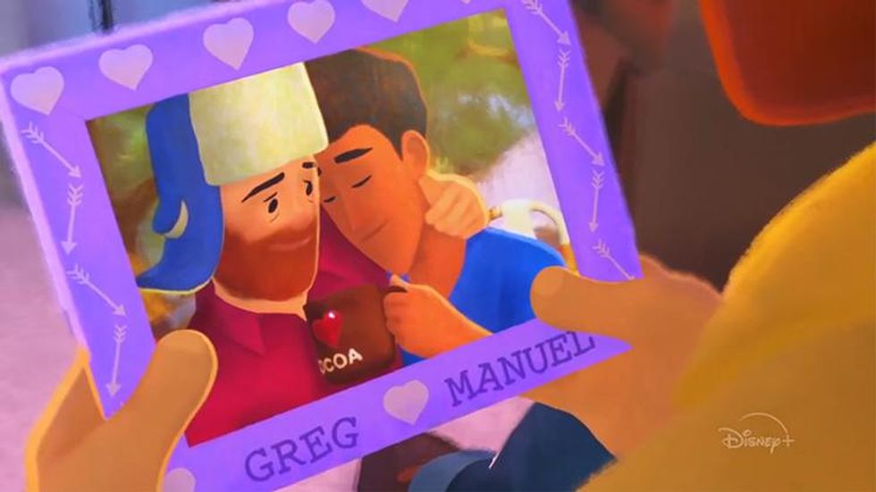 Disney's New Animated Short Film Features Man Coming Out to His Family