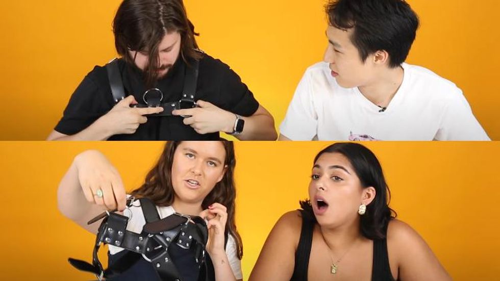 Watching Straight People Unbox Sexy Gay Things Is Hilarious