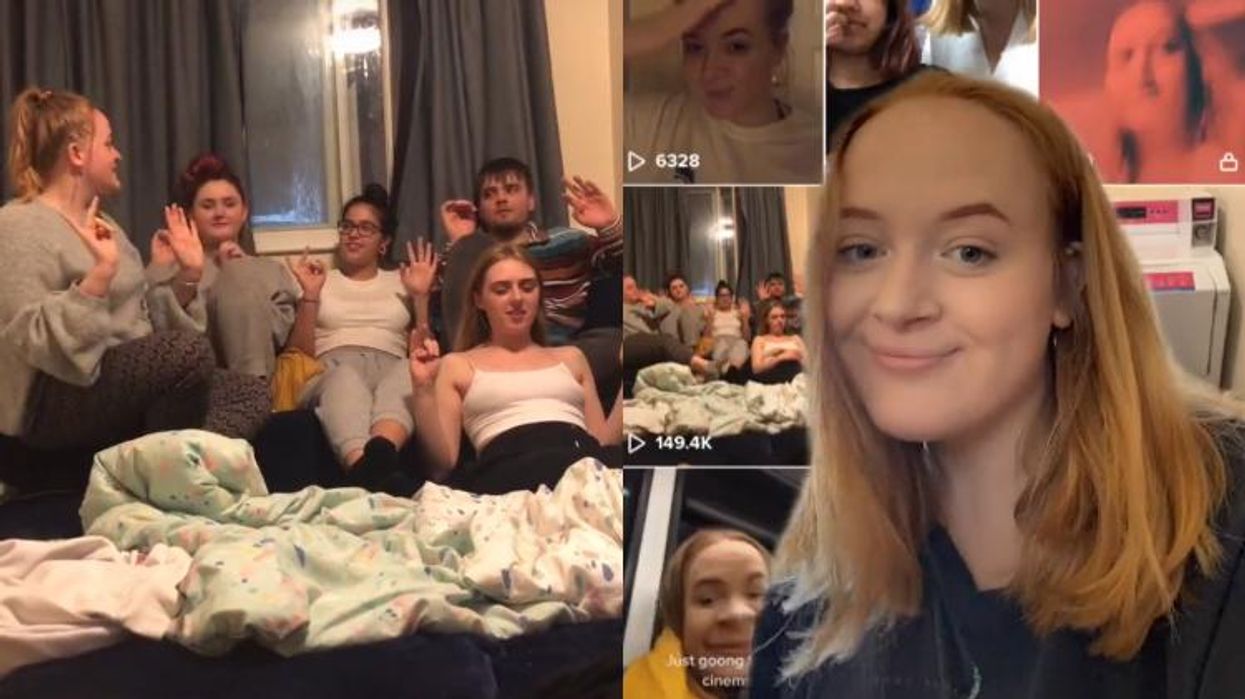 <p>That Viral TikTok of a Girl Confronting Her Gay Bestie for Sleeping With Her Boyfriend Was Scripted</p>