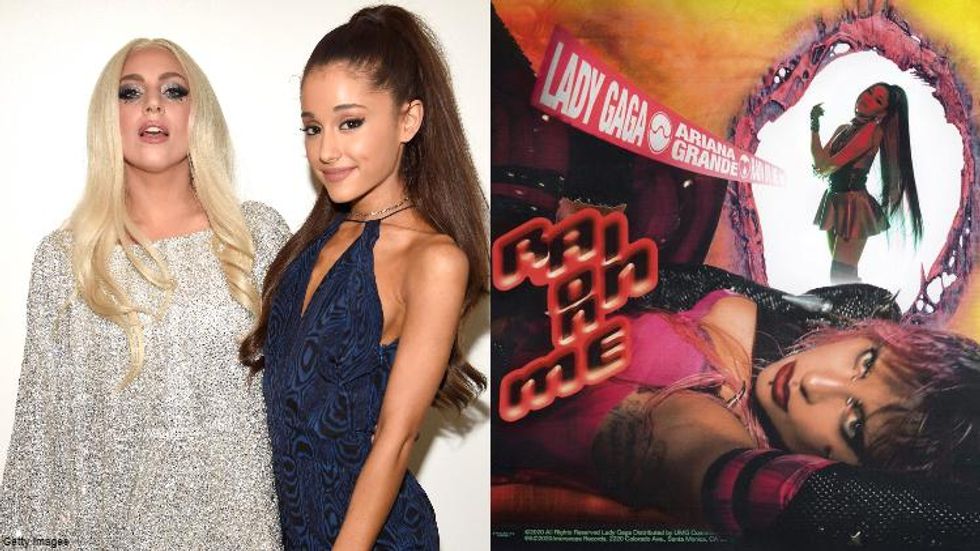 980px x 551px - Secure Your Wigs: Lady Gaga & Ariana Grande's Collab Is Coming