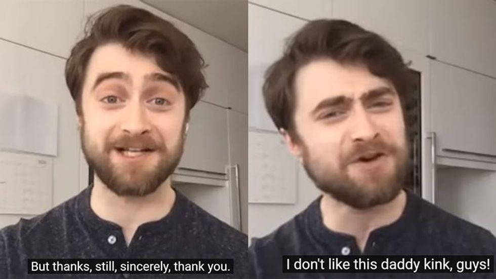 Daniel Radcliffe Wants You to Stop Calling Him Daddy