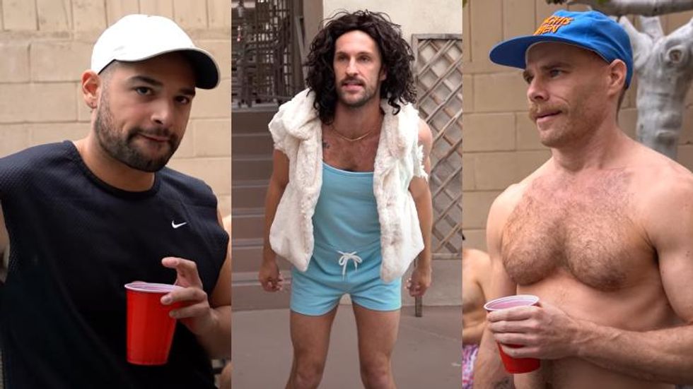 What Happens When a Femme Gay Crashes a Masc-Only Pool Party?