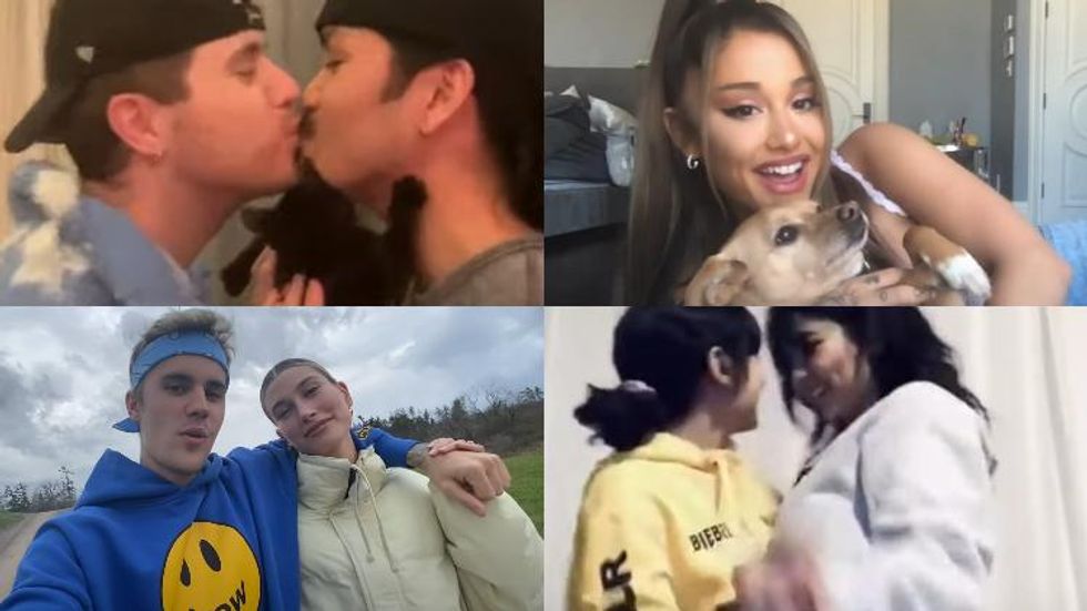 Ariana Grande & Justin Bieber's Cute AF Music Video Has Queer Couples