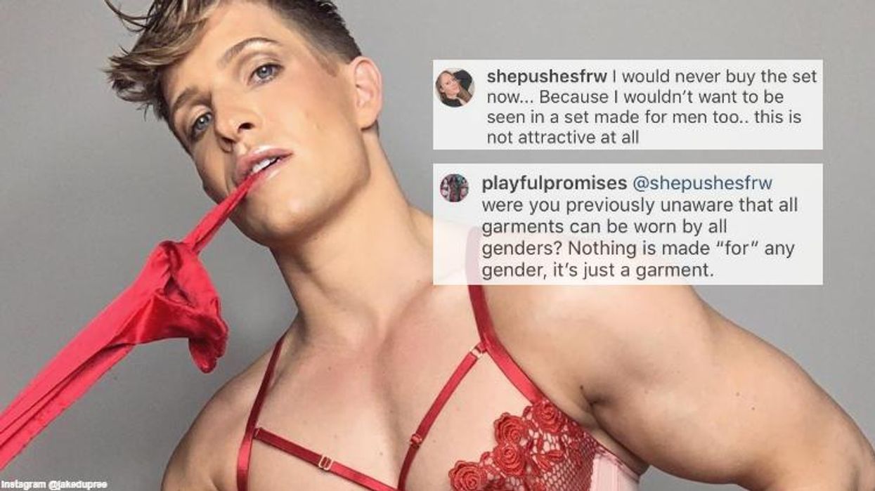 <p>This Lingerie Brand Clapped Back at Homophobes in the Best Way</p>