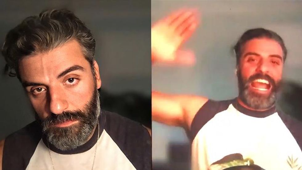 Oscar Isaac's Sexy Script Reading Is Driving Twitter Wild