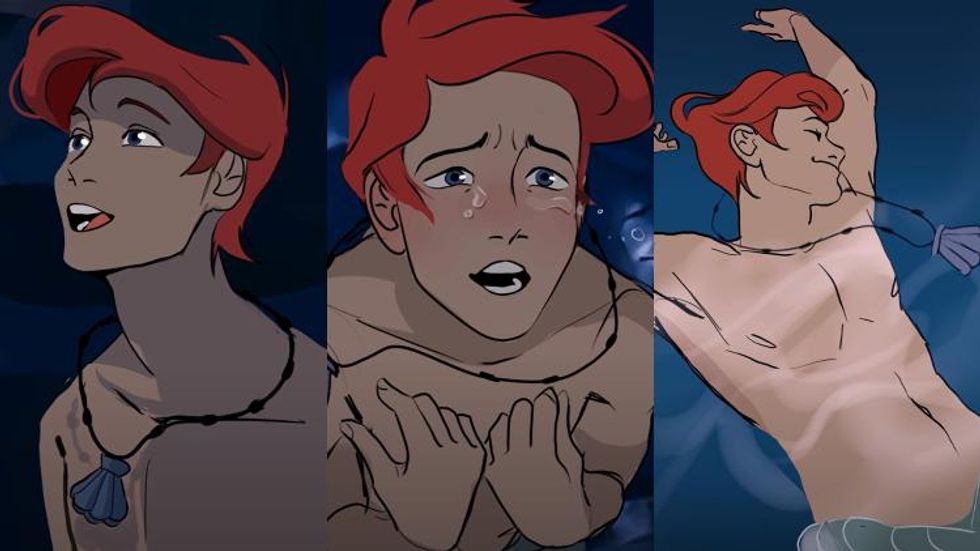 We're in Love With the Male Version of Ariel from 'The Little Mermaid'