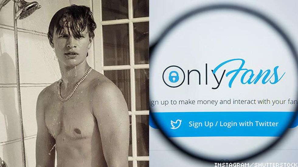 Wait, Did Ansel Elgort Strip on OnlyFans for Charity?!