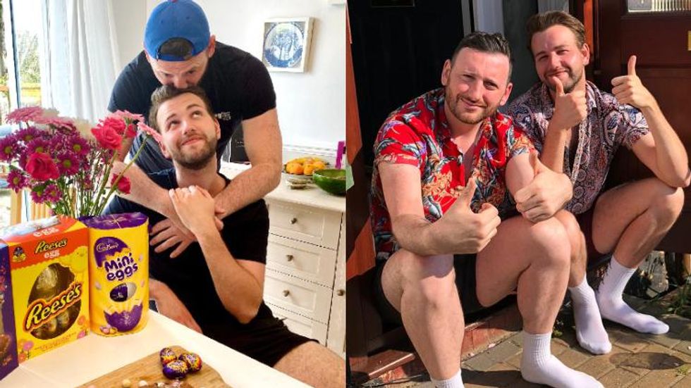 These Two Men Had to Go Into Lockdown Together—Now They're Boyfriends