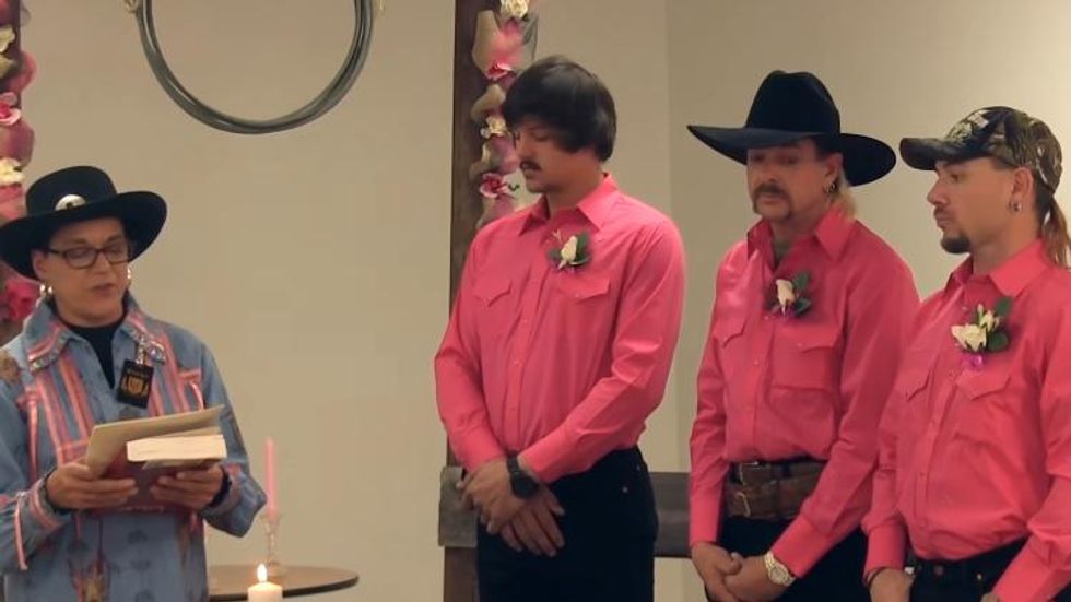 Joe Exotic's Wedding Video Is Just As Bizarre As You'd Expect