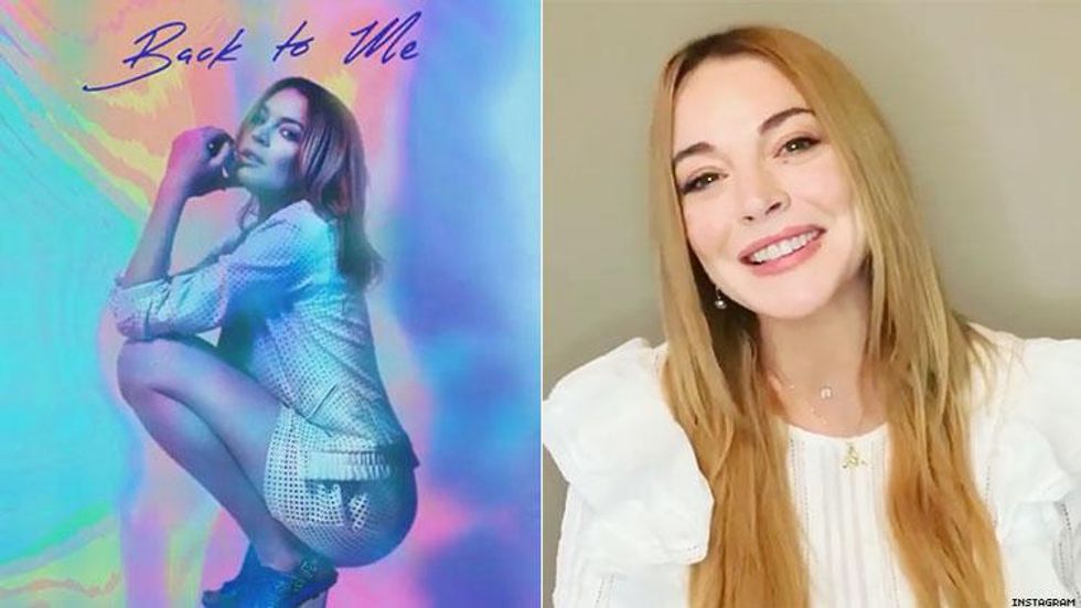Lindsay Lohan Drops Lyric Video for 'Back to Me' & We're Screaming