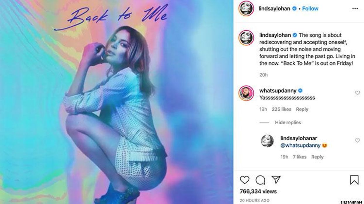 <p>Lindsay Lohan Stans Are 'Hyperventilating' Over Teaser for New Lyric Video</p>