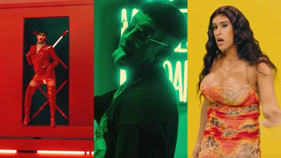 Bad Bunny Gets in Drag & Grinds on Himself in 'Yo Perreo Sola' Video
