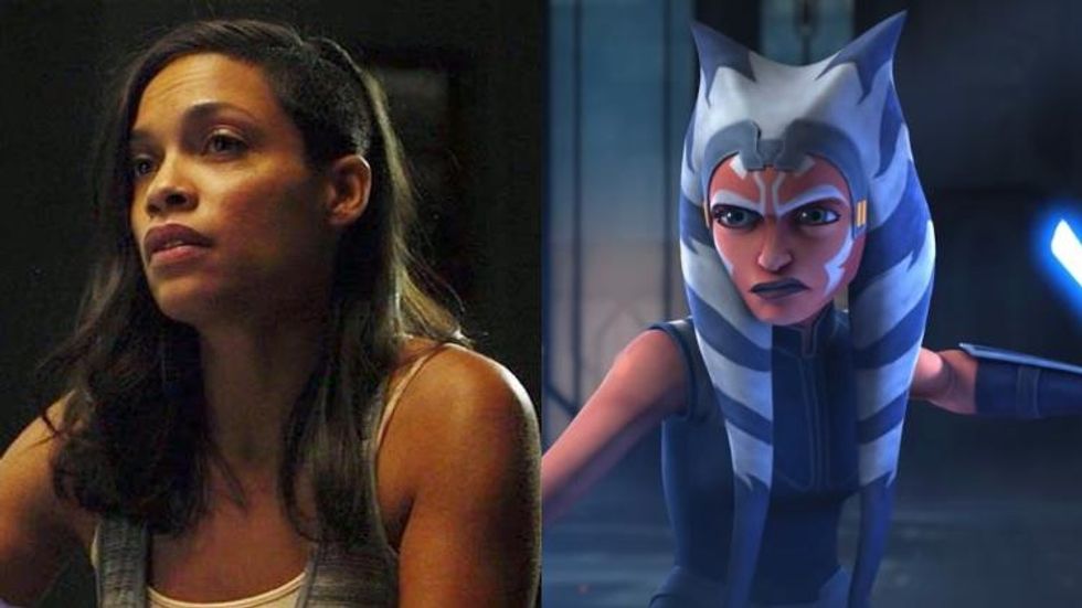 Fans Aren't Happy About Rosario Dawson's Casting in 'The Mandalorian'
