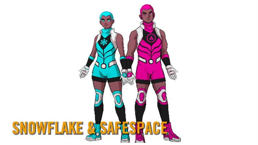 Marvel Introduces Non-Binary Hero Snowflake and Twin Safespace