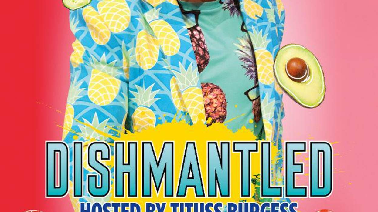 <p>Tituss Burgess Blasts Food into Chef's Faces in Quibi's Cooking Show <em>Dishmantled</em></p>
