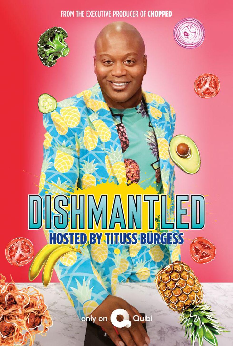 Tituss Burgess Blasts Food into Chef's Faces in Quibi's 'Dishmantled'