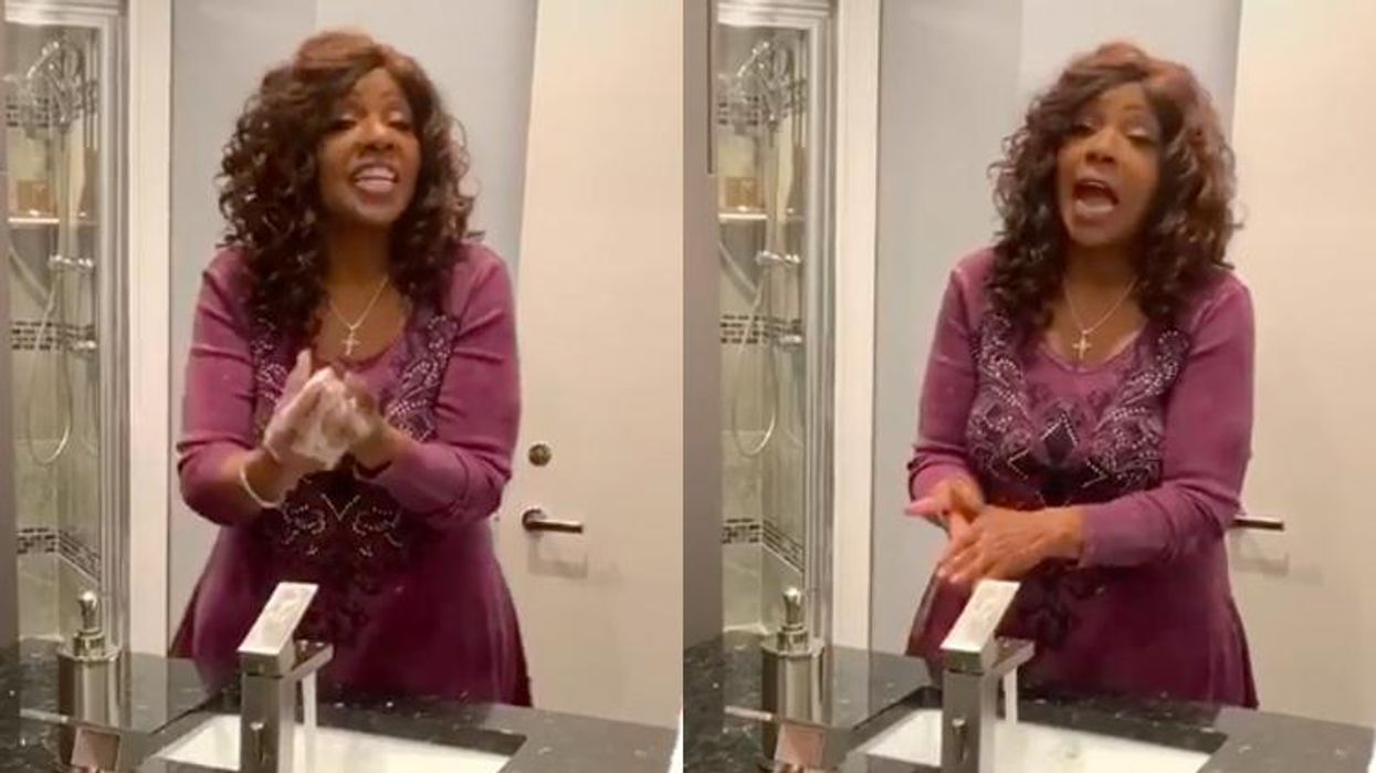 <p>Gloria Gaynor Washing Her Hands to 'I Will Survive' Is Giving Us Life</p>