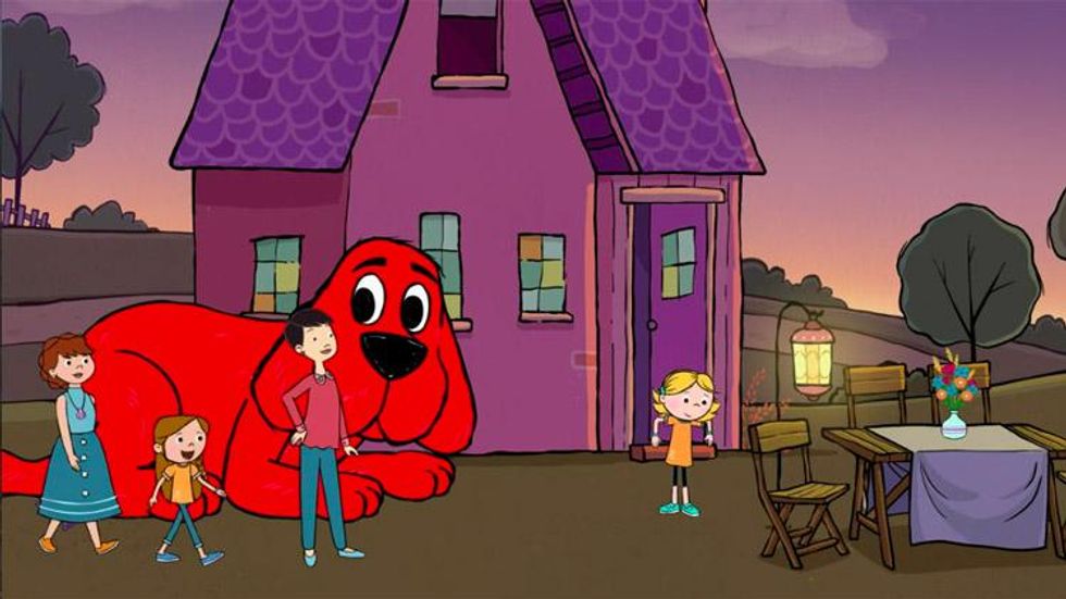 One Million Moms Slams 'Clifford the Big Red Dog' For Lesbian Moms
