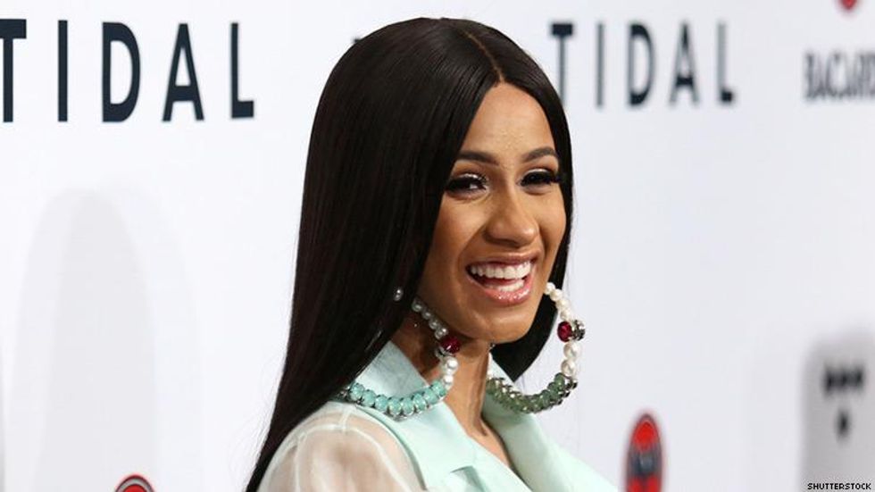 Cardi B Claims She Didn't Share a Transphobic Meme on Her Facebook