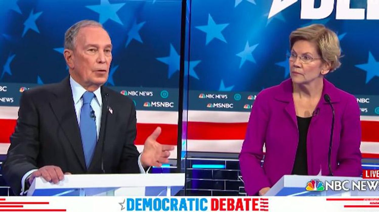 <p>Elizabeth Warren Destroyed Bloomberg Over 'Horse-Faced Lesbian' Remark</p>
