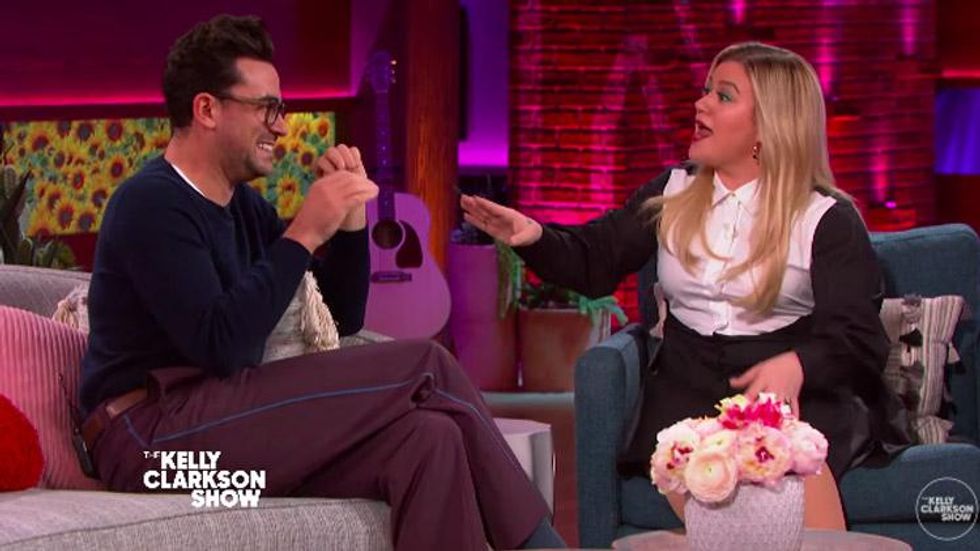 Kelly Clarkson Shares Amazing Old Interview With Dan Levy