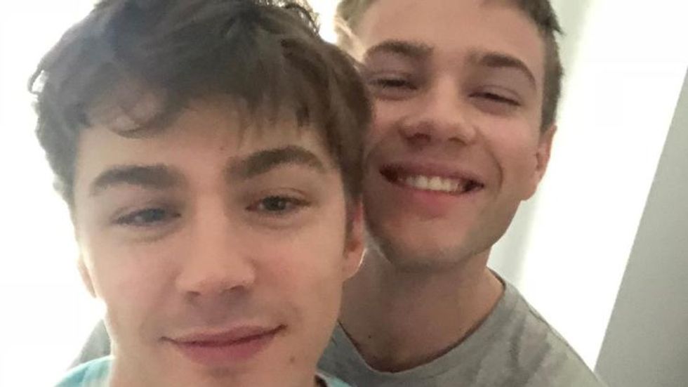 Netflix Stars Miles Heizer and Connor Jessup Are Dating: 'I Love You'