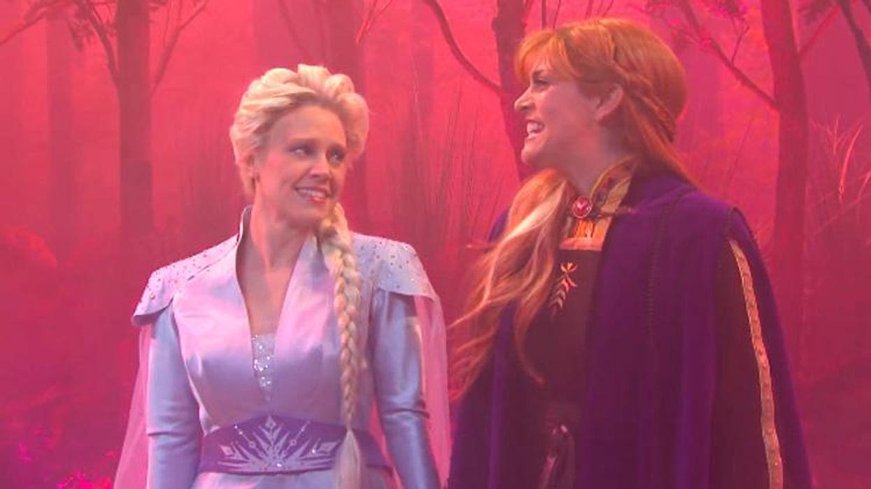 <p>Kate McKinnon Stars as Gay Elsa in <em>SNL</em>'s <em>Frozen</em> Deleted Scenes</p>