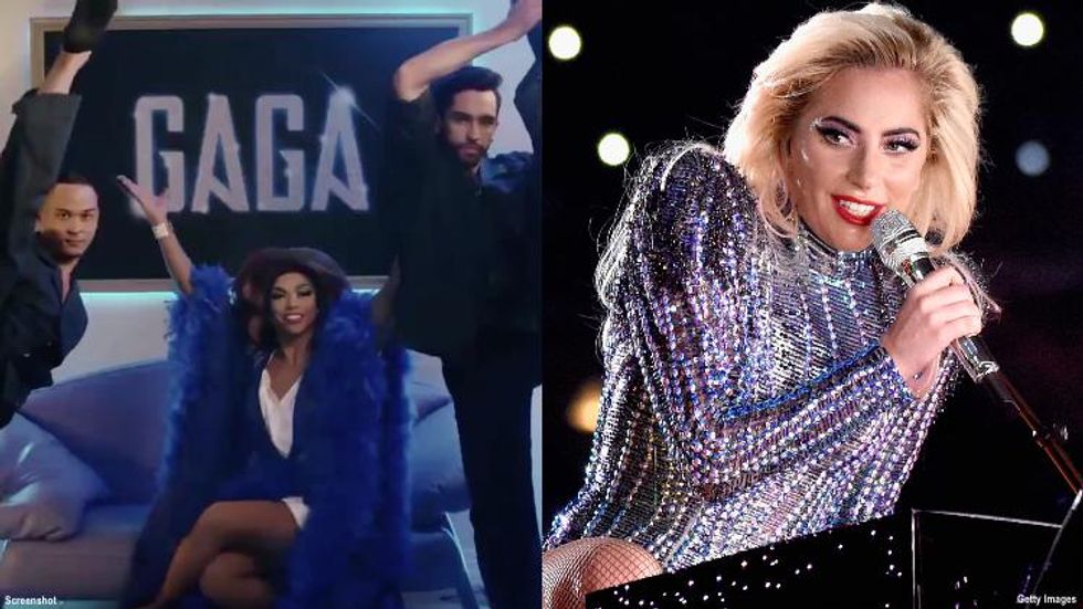 Like Us, Shangela Is Hyped for Lady Gaga's Pre-Super Bowl Performance