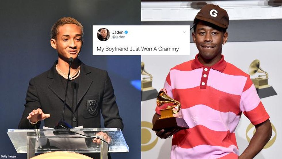 Jaden Smith Congratulates 'Boyfriend' Tyler the Creator for Grammy Win