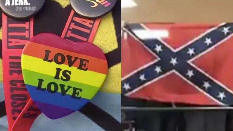 Students Fly Confederate Flag in Retaliation to Pride Flags at School