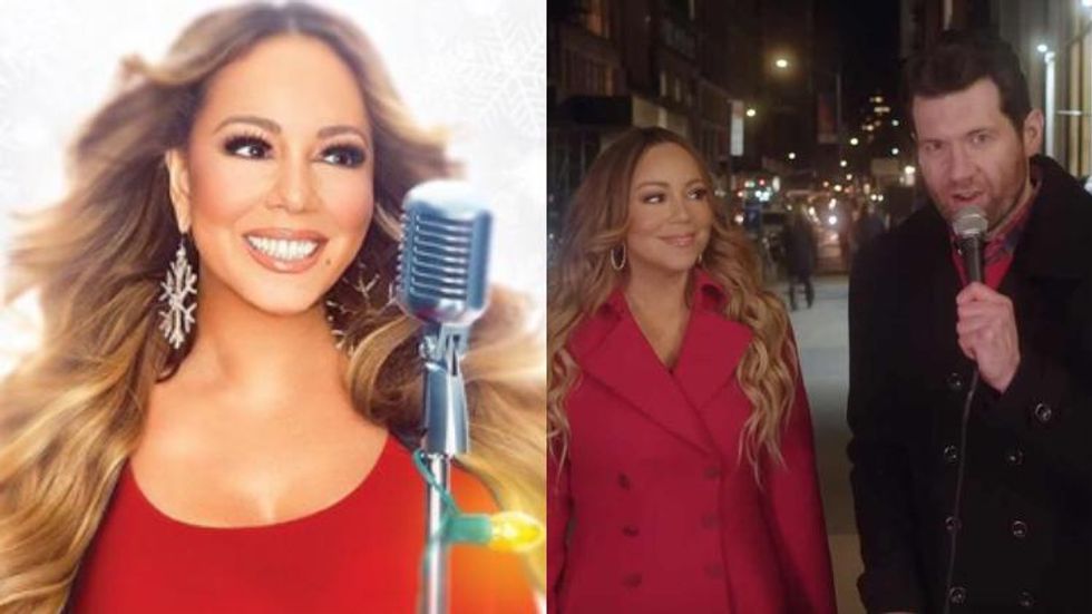 Mariah Carey Got Her 19th #1 Hit, Hits the Street With Billy Eichner