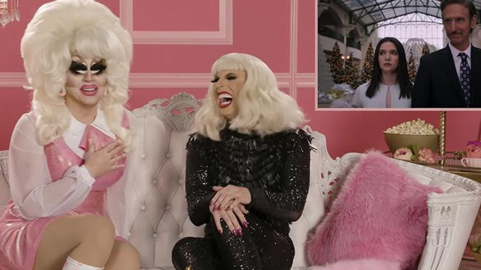 Trixie & Katya Reacting to Netflix Movies Has Us Cackling With Glee