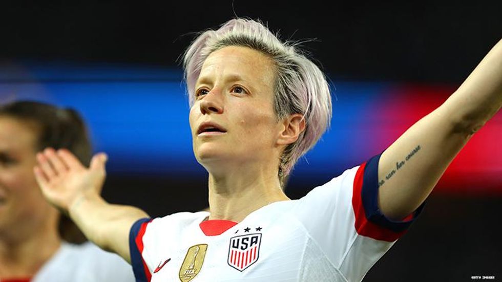 Megan Rapinoe Named Sports Illustrated's Sportsperson of the Year