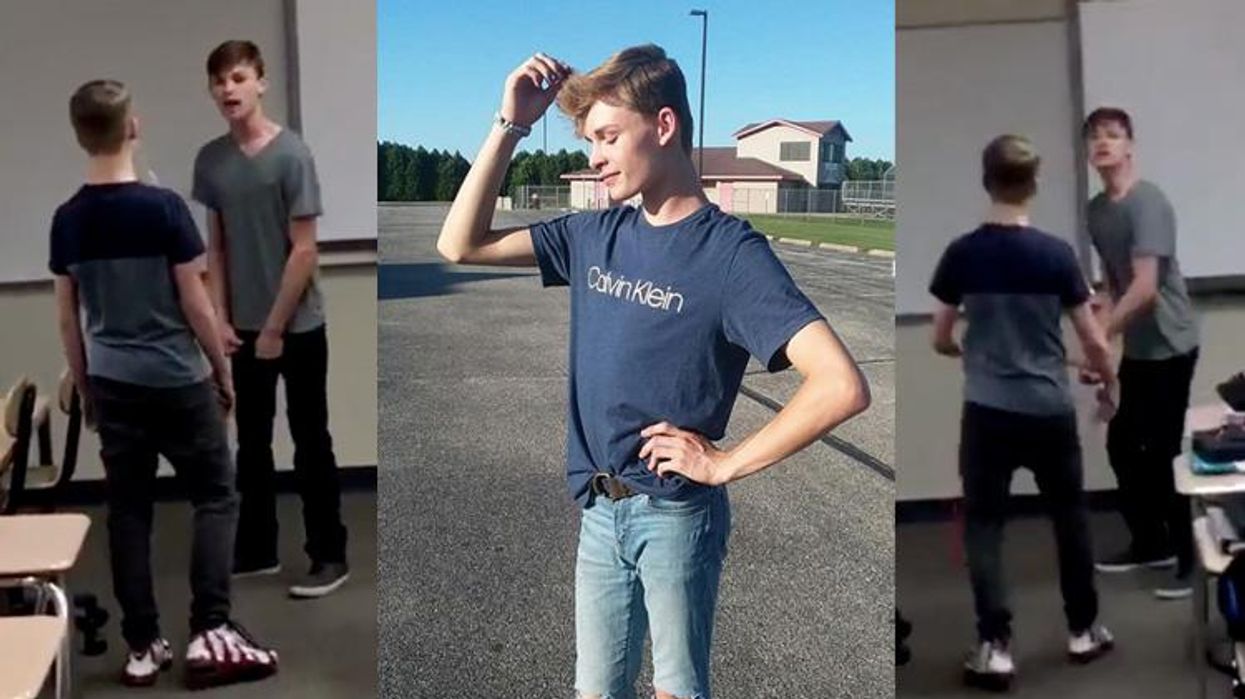 <p>Bullied Gay Teen Stands Up For Himself and Becomes Internet's New Hero</p>