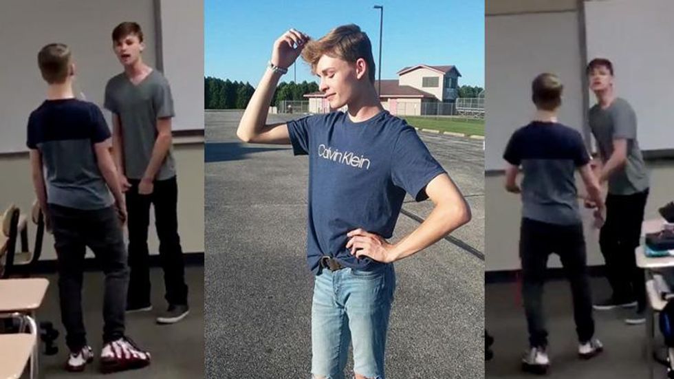 Bullied Gay Teen Stands Up For Himself and Becomes Internet's New Hero